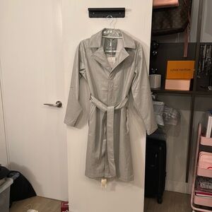 Rains Silver Snake Overcoat